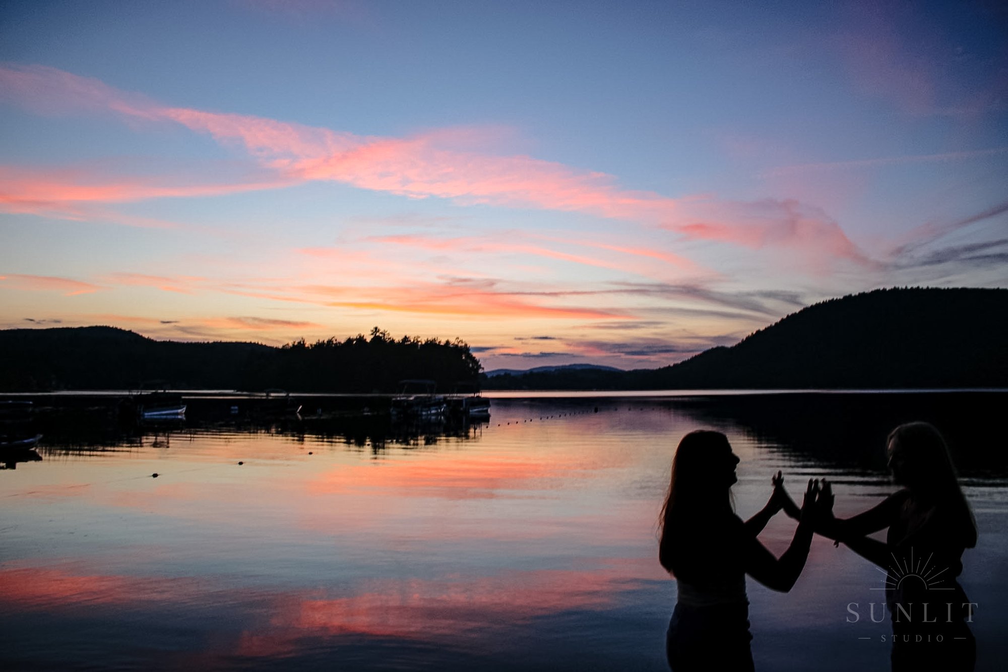 Golden hour on the lake, Kearsarge Valley New Hampshire